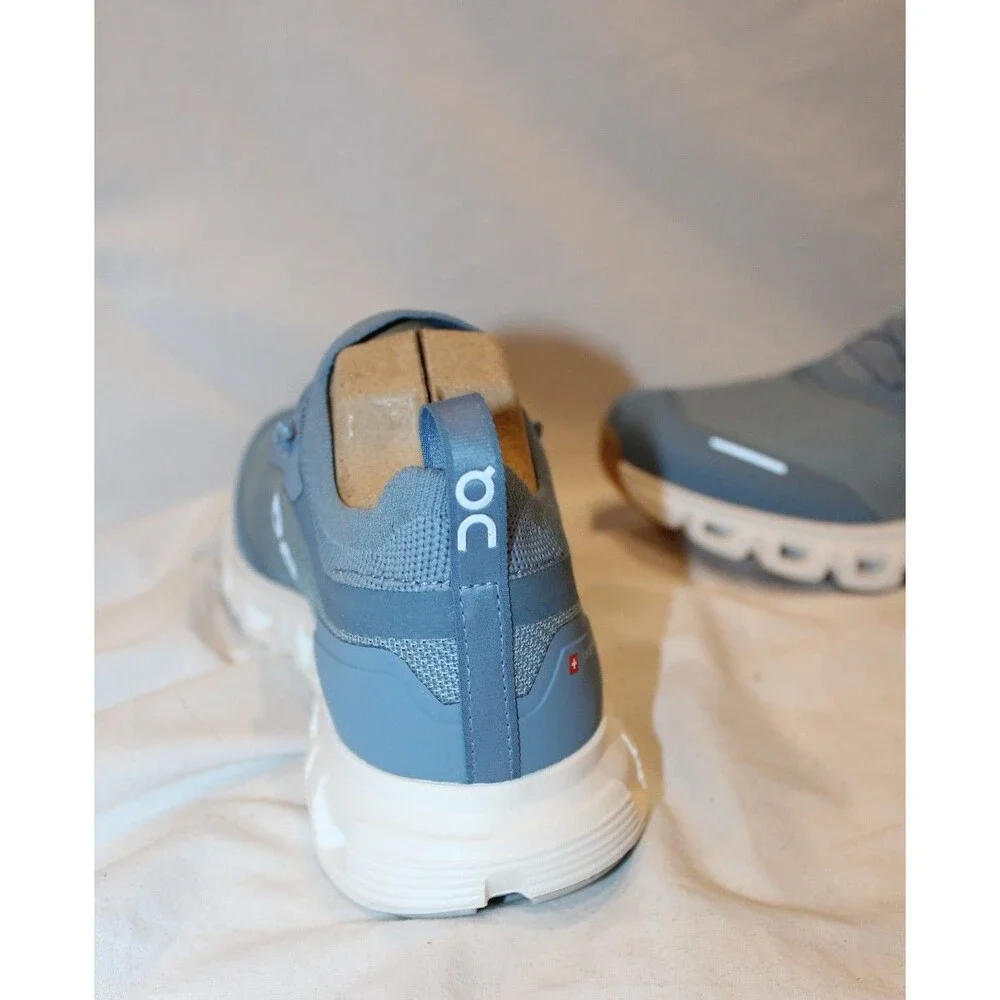 ON CLOUD WOMEN'S CLOUD 6 VERSA RUNNING ATHLETIC SNEAKERS NEW 8.5 DUST BLUE WHITE